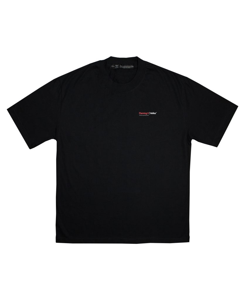 “Flaming V” Oversized T-Shirt – Velika Clothing