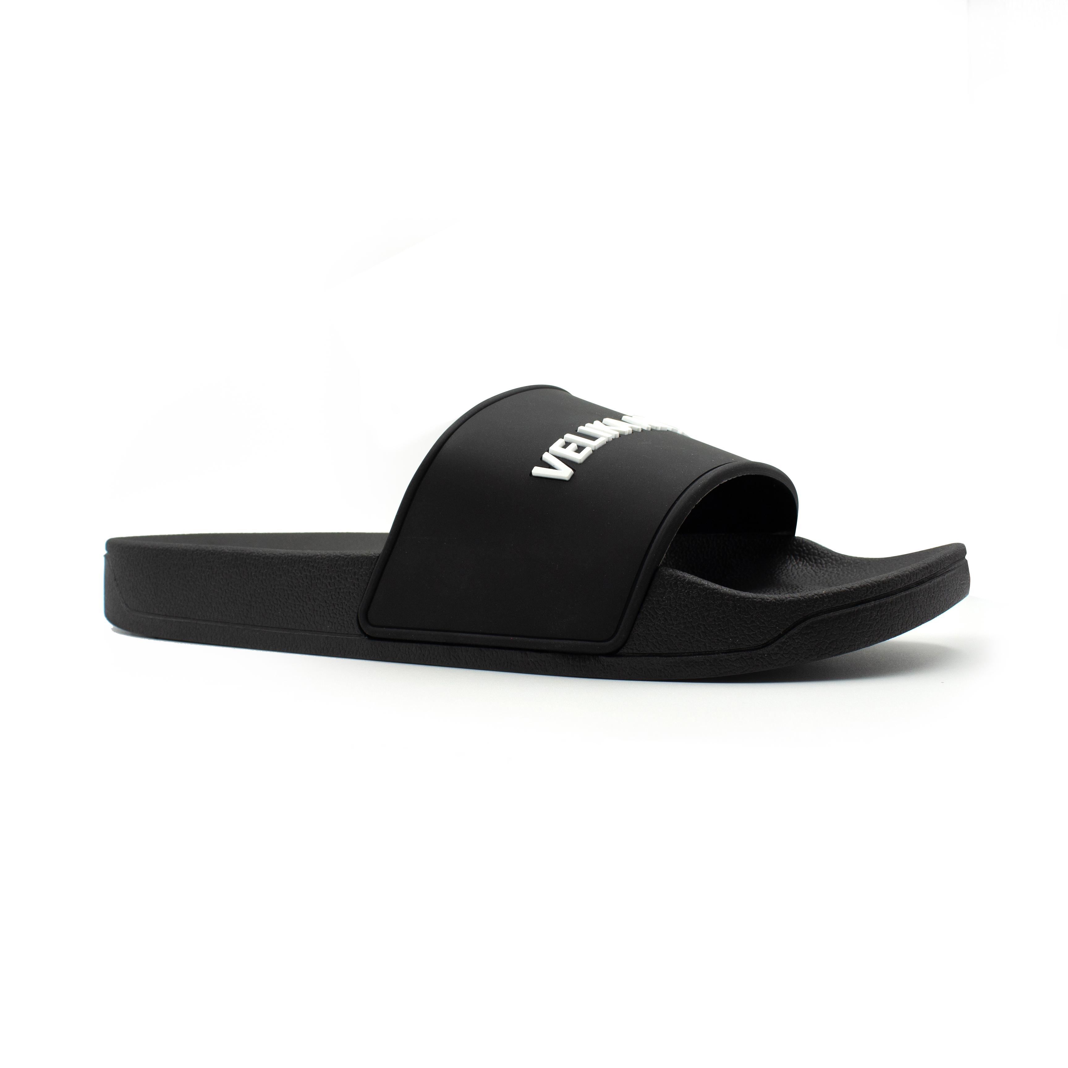 Logo Slide Sandal [Black] – Velika Clothing